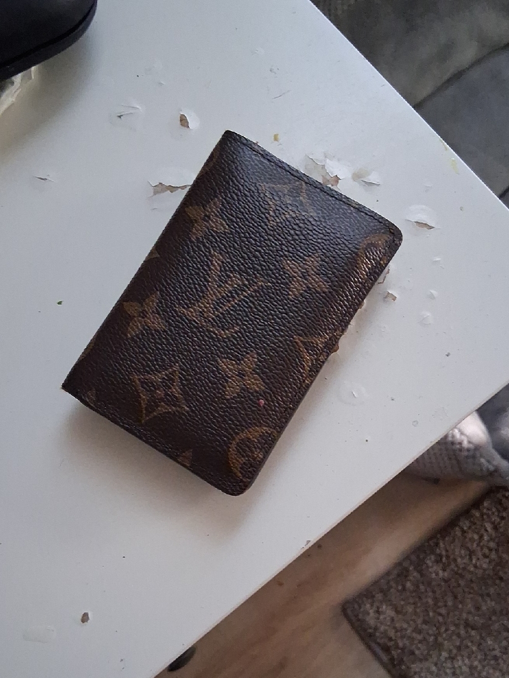 Louis Vuitton Brown Monogram Card Case